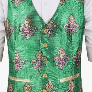 🍍Mardi Gras Vest